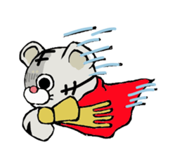Baby tiger 2 sticker #3836365