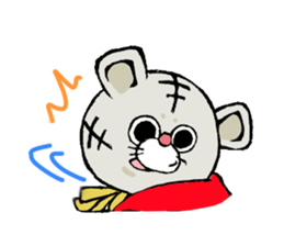 Baby tiger 2 sticker #3836367