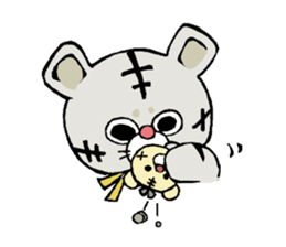 Baby tiger 2 sticker #3836376