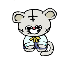 Baby tiger 2 sticker #3836377