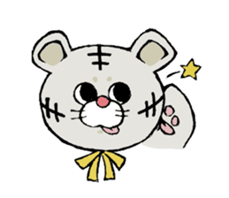 Baby tiger 2 sticker #3836381