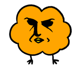 Oh! Fried chicken sticker sticker #3836636