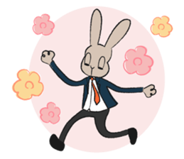 Rabbit superior and PIYOMI sticker #3836674