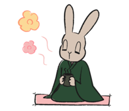 Rabbit superior and PIYOMI sticker #3836683