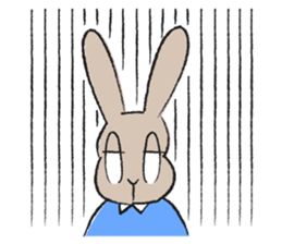 Rabbit superior and PIYOMI sticker #3836686