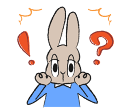 Rabbit superior and PIYOMI sticker #3836697
