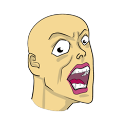 Various faces expression Sticker sticker #3836748