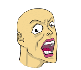 Various faces expression Sticker sticker #3836748