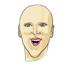 Various faces expression Sticker sticker #3836766