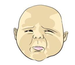 Various faces expression Sticker sticker #3836773