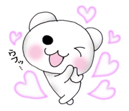 Bear in the happy sky sticker #3836804