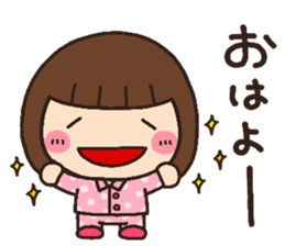 girl heart sticker #3837103