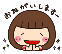 girl heart sticker #3837113