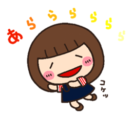 girl heart sticker #3837117