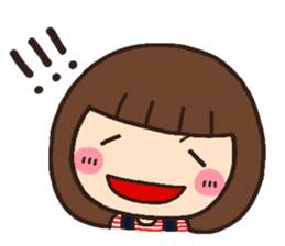 girl heart sticker #3837123