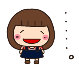 girl heart sticker #3837131