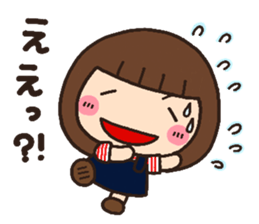 girl heart sticker #3837132