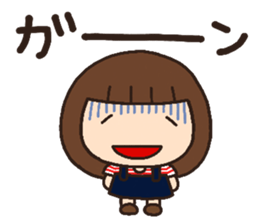 girl heart sticker #3837136