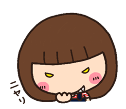 girl heart sticker #3837138