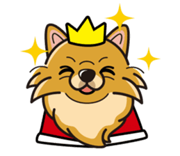 iinu - Pomeranian sticker #3837202