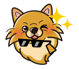 iinu - Pomeranian sticker #3837203