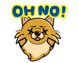 iinu - Pomeranian sticker #3837206