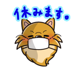 iinu - Pomeranian sticker #3837222