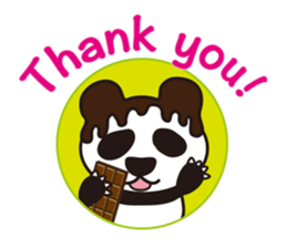 Choco Panda sticker #3837345