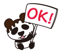 Choco Panda sticker #3837349