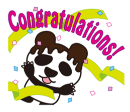 Choco Panda sticker #3837350