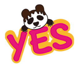 Choco Panda sticker #3837359
