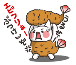 Exasperating, cute cat sticker #3837544