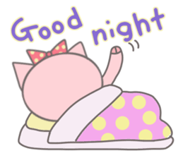 Bu-ko of the pig [English version] sticker #3838079