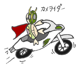 Cameron turtle 2 ! sticker #3838189