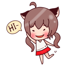 fin fin sticker #3838623