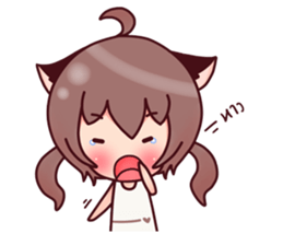 fin fin sticker #3838638