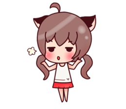 fin fin sticker #3838651