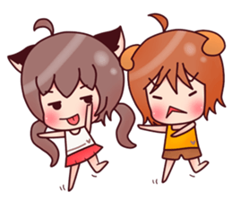 fin fin sticker #3838660