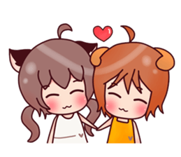 fin fin sticker #3838661