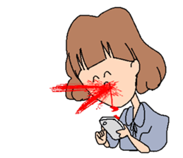 A rotten girl part2 sticker #3838943