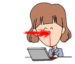 A rotten girl part2 sticker #3838948