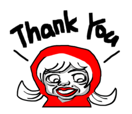 Aunt Red sticker #3839063