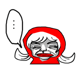 Aunt Red sticker #3839083