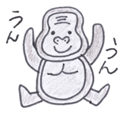 Cute 40 kinds of animals (For timeline) sticker #3839444