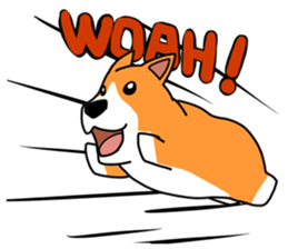 Corgi Sticker(part3) sticker #3839629