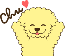 Poodle & Chihuahua2 sticker #3840391