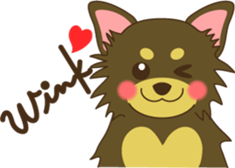 Poodle & Chihuahua2 sticker #3840392