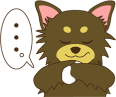 Poodle & Chihuahua2 sticker #3840394