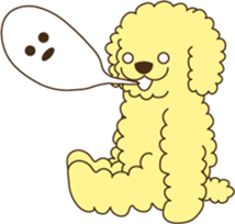 Poodle & Chihuahua2 sticker #3840399