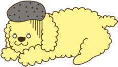 Poodle & Chihuahua2 sticker #3840405